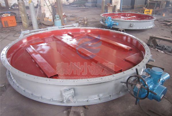 电动圆形挡板风门